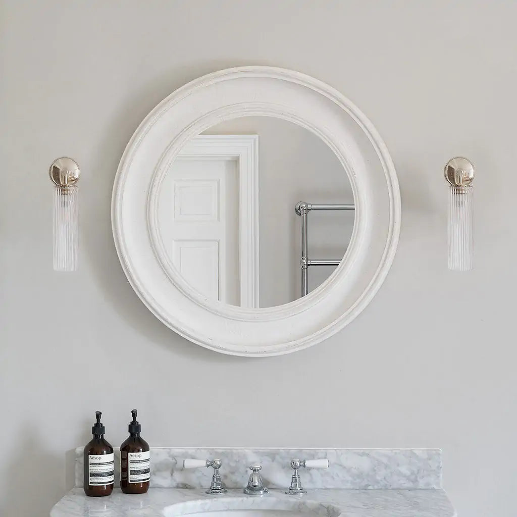 Claremont Liten Vegglampe Riflet Glass