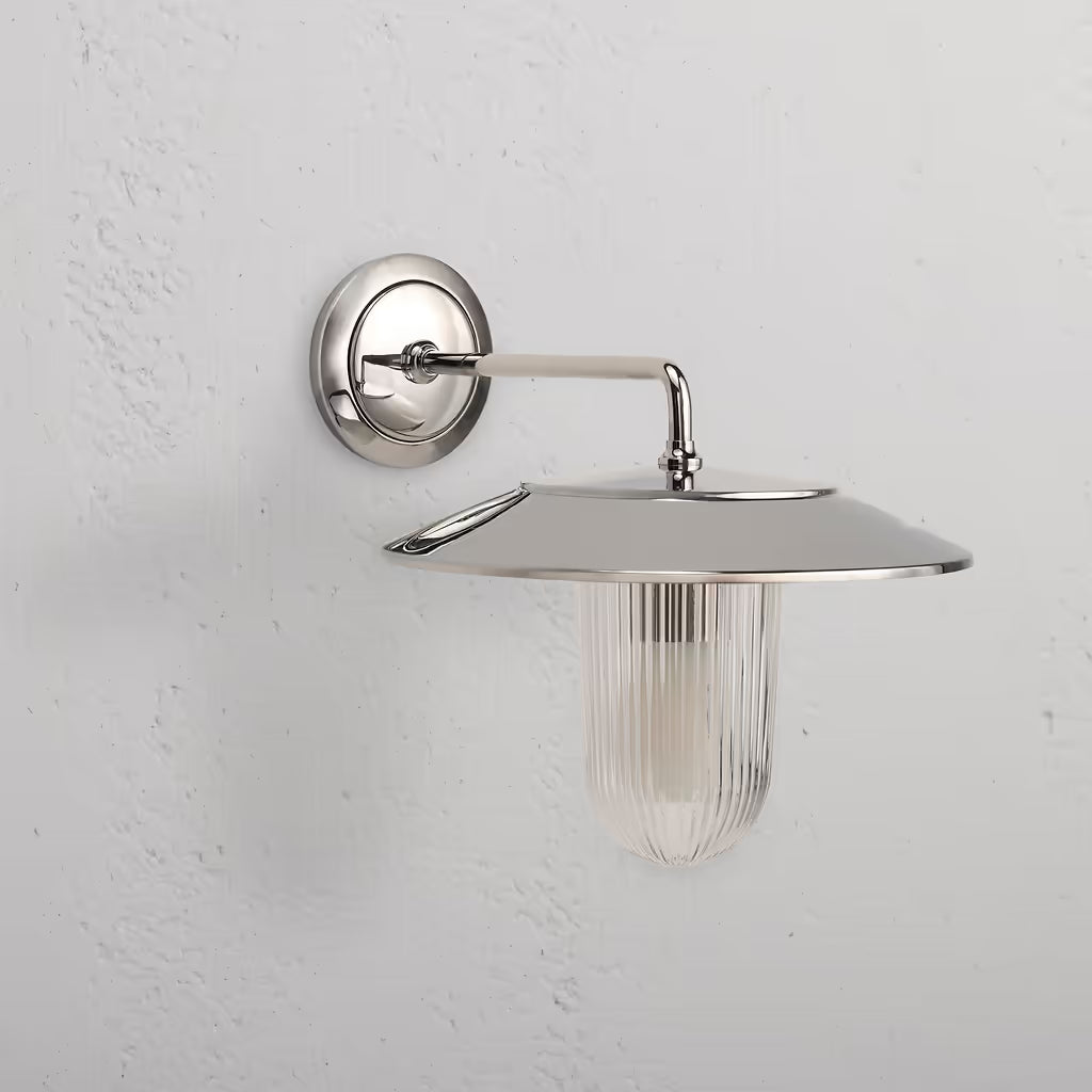 Kensington Vegglampe Riflet Glass