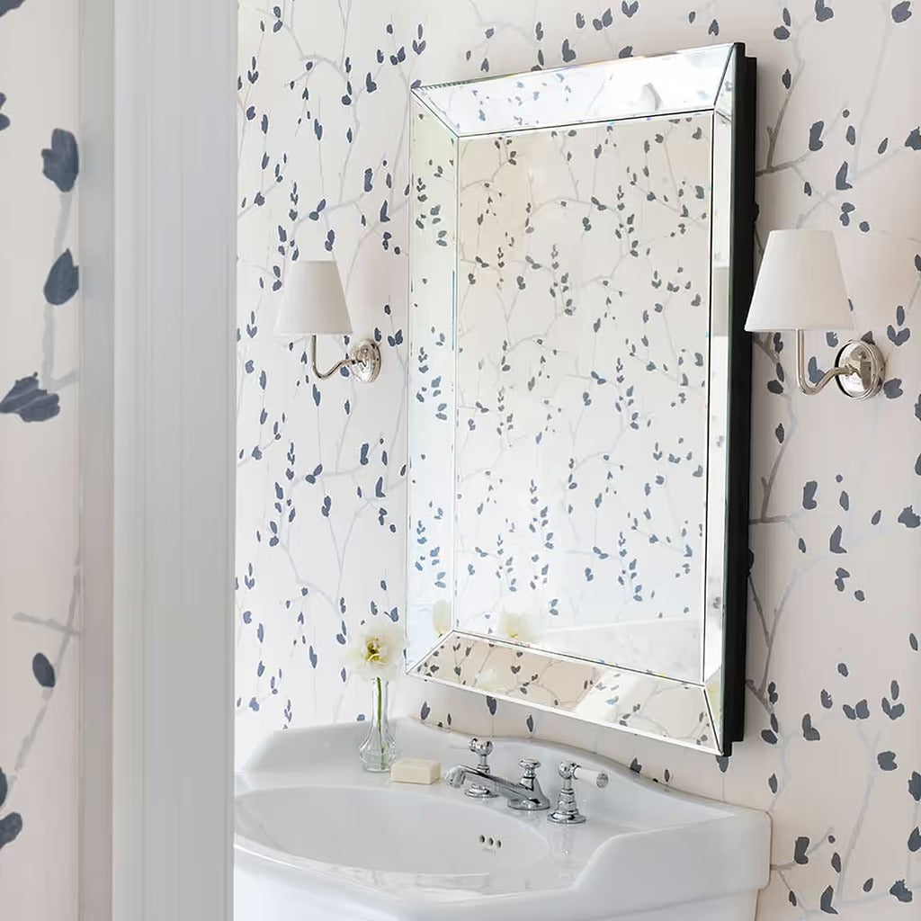 Malvern Liten Vegglampe Alabaster Hvit