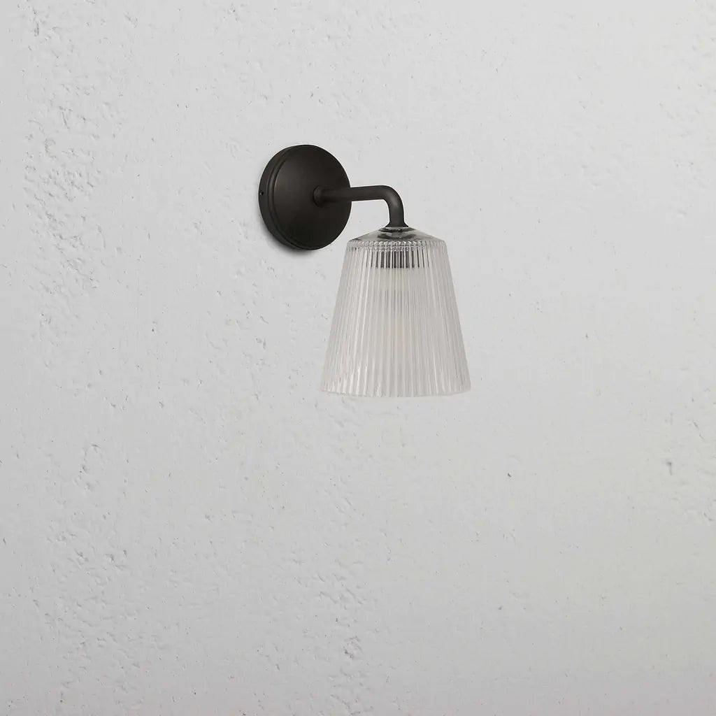 Richmond Liten Vegglampe Riflet Glass