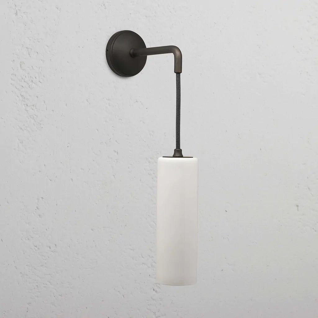 Claremont Liten Hengende Vegglampe I Fin Porselen