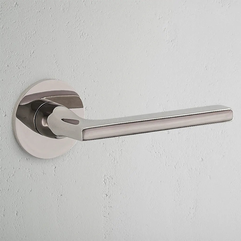 Clayton Flush Rose Sprung Door Handle
