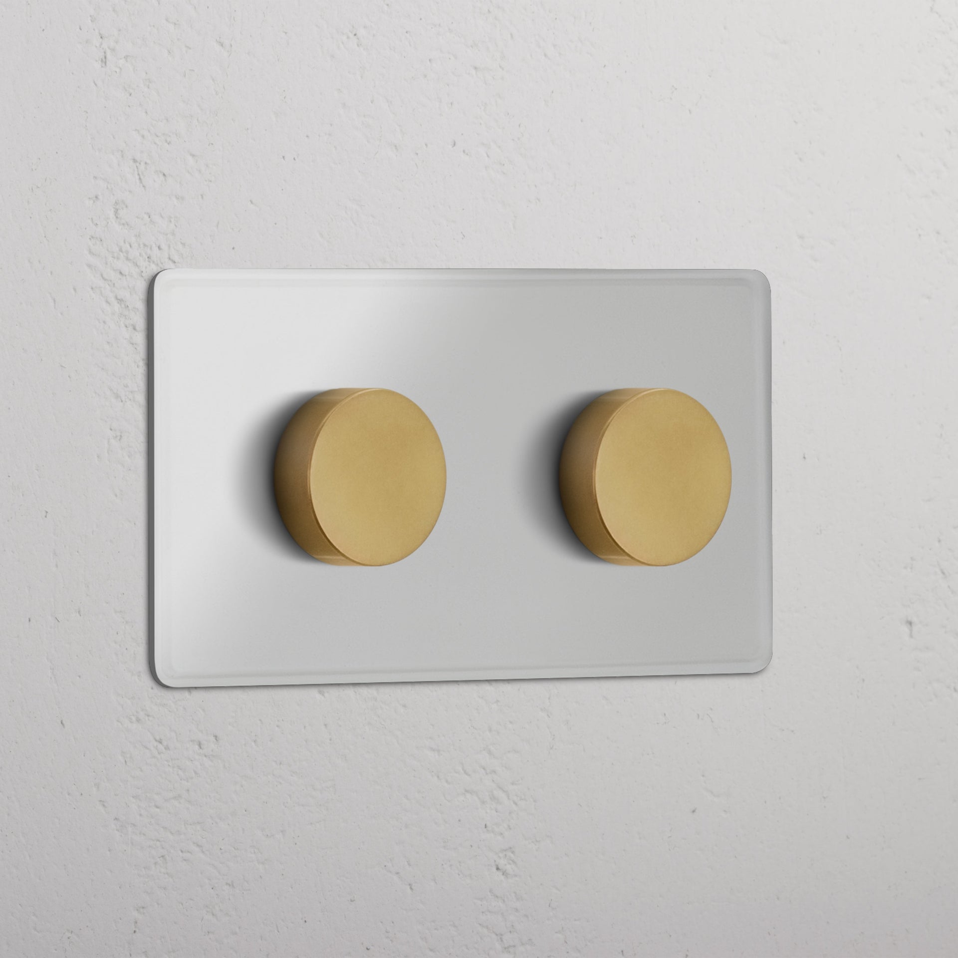 Double 2x Dimmer Switch