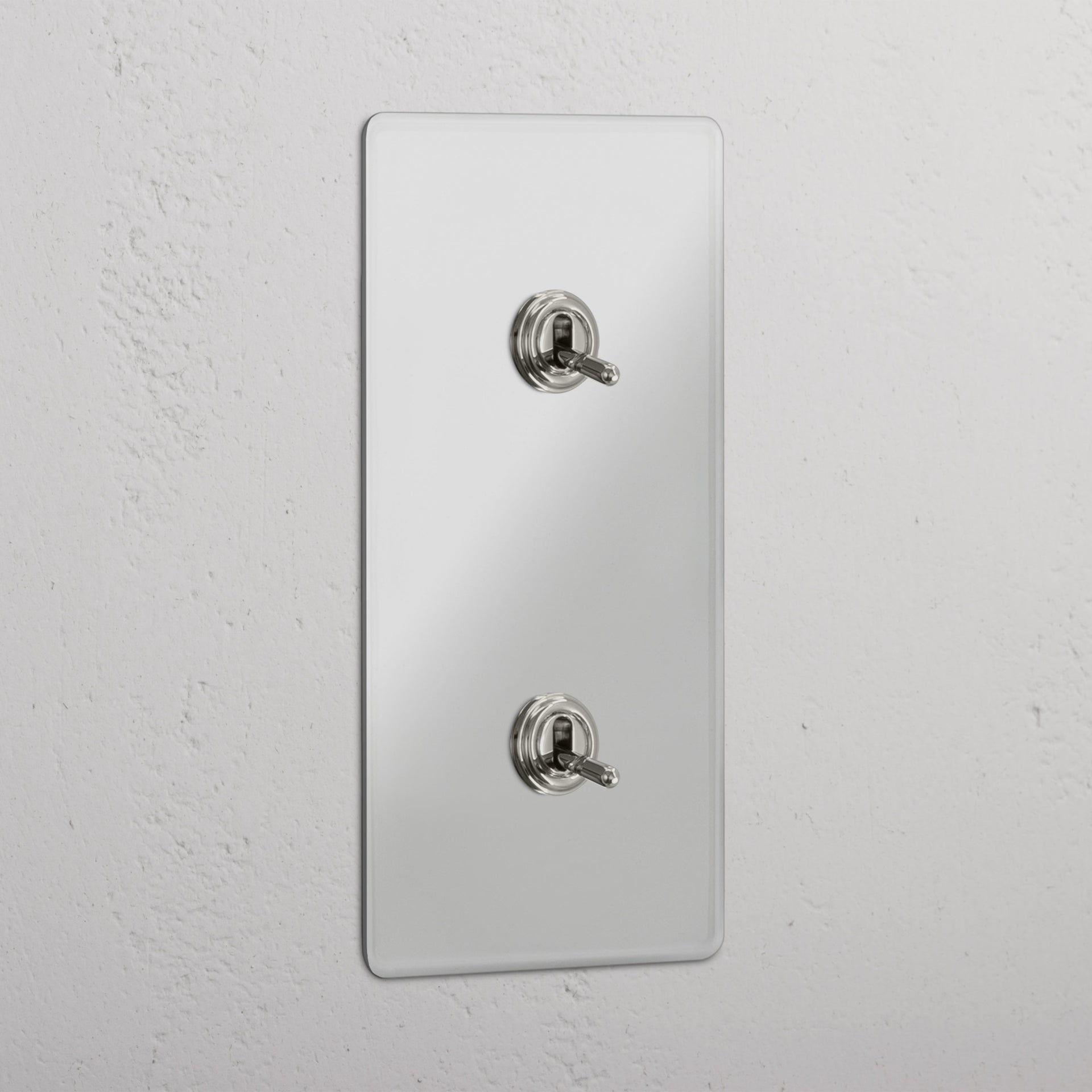 Double 2x Vertical Toggle Switch