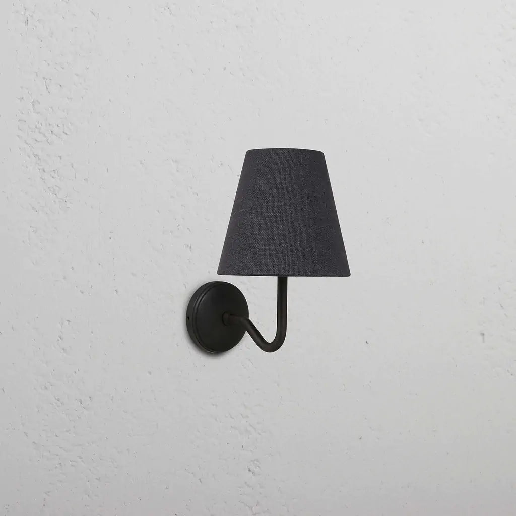 Malvern Liten Vegglampe Basaltgrå