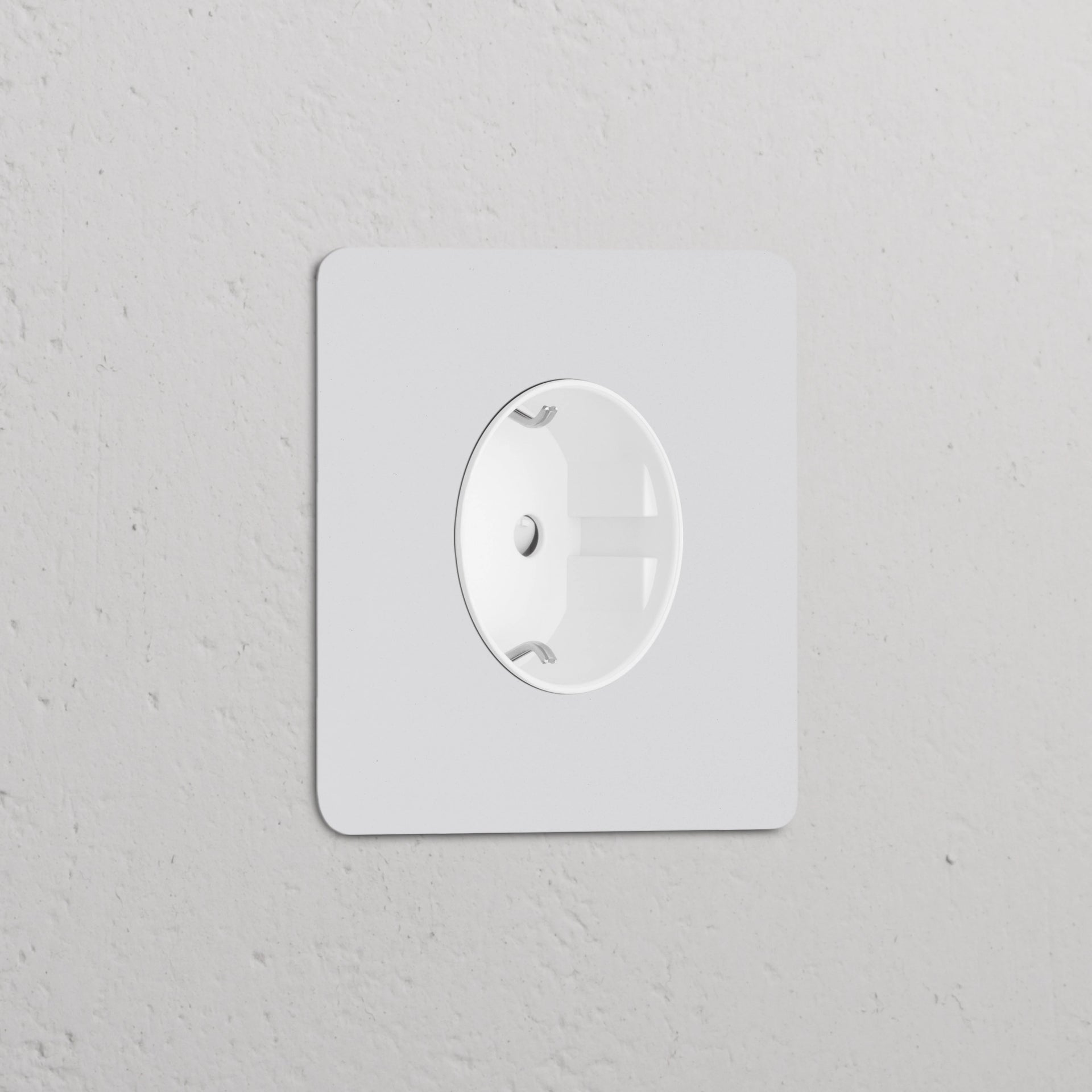 Single Schuko Module Round
