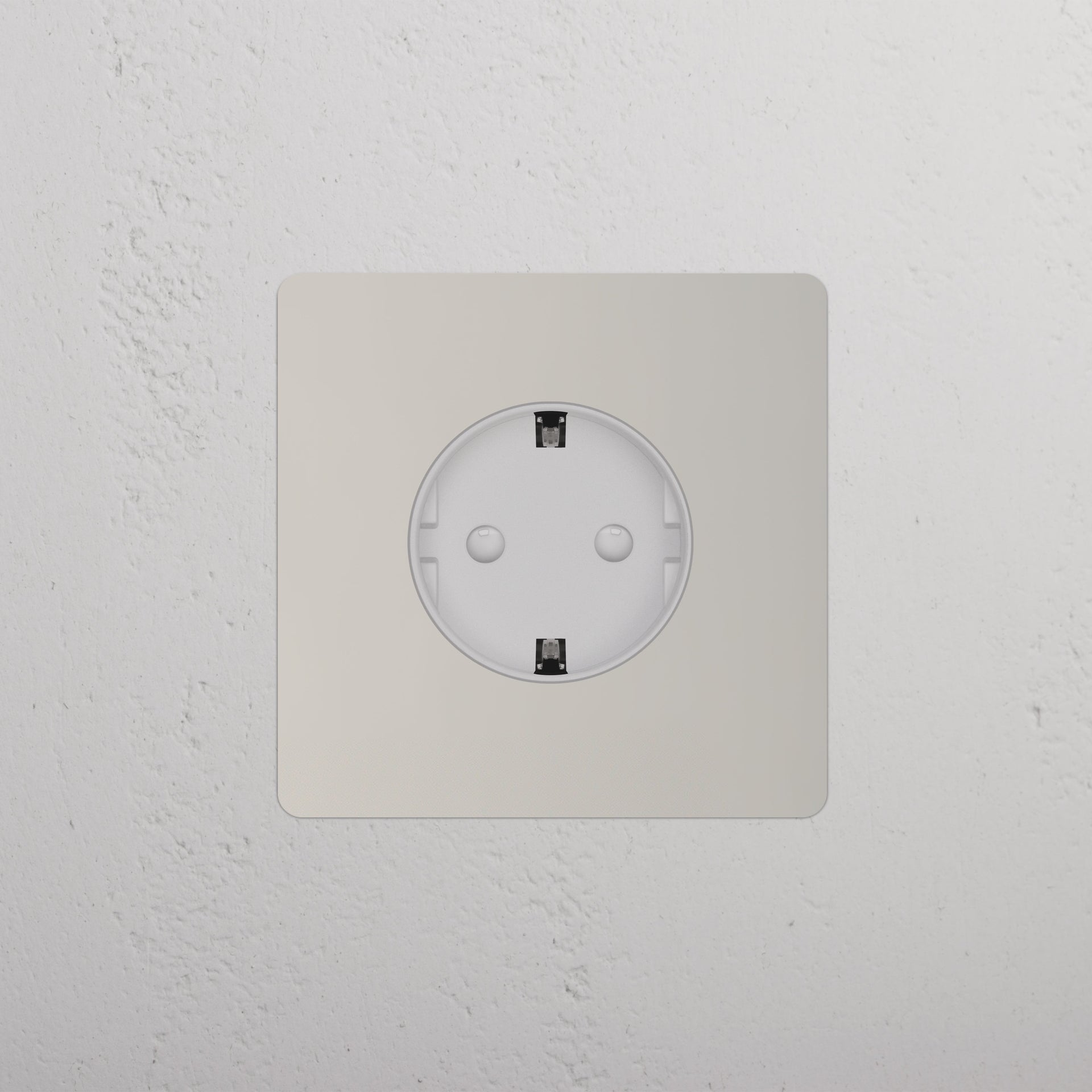 Single Schuko Module Round