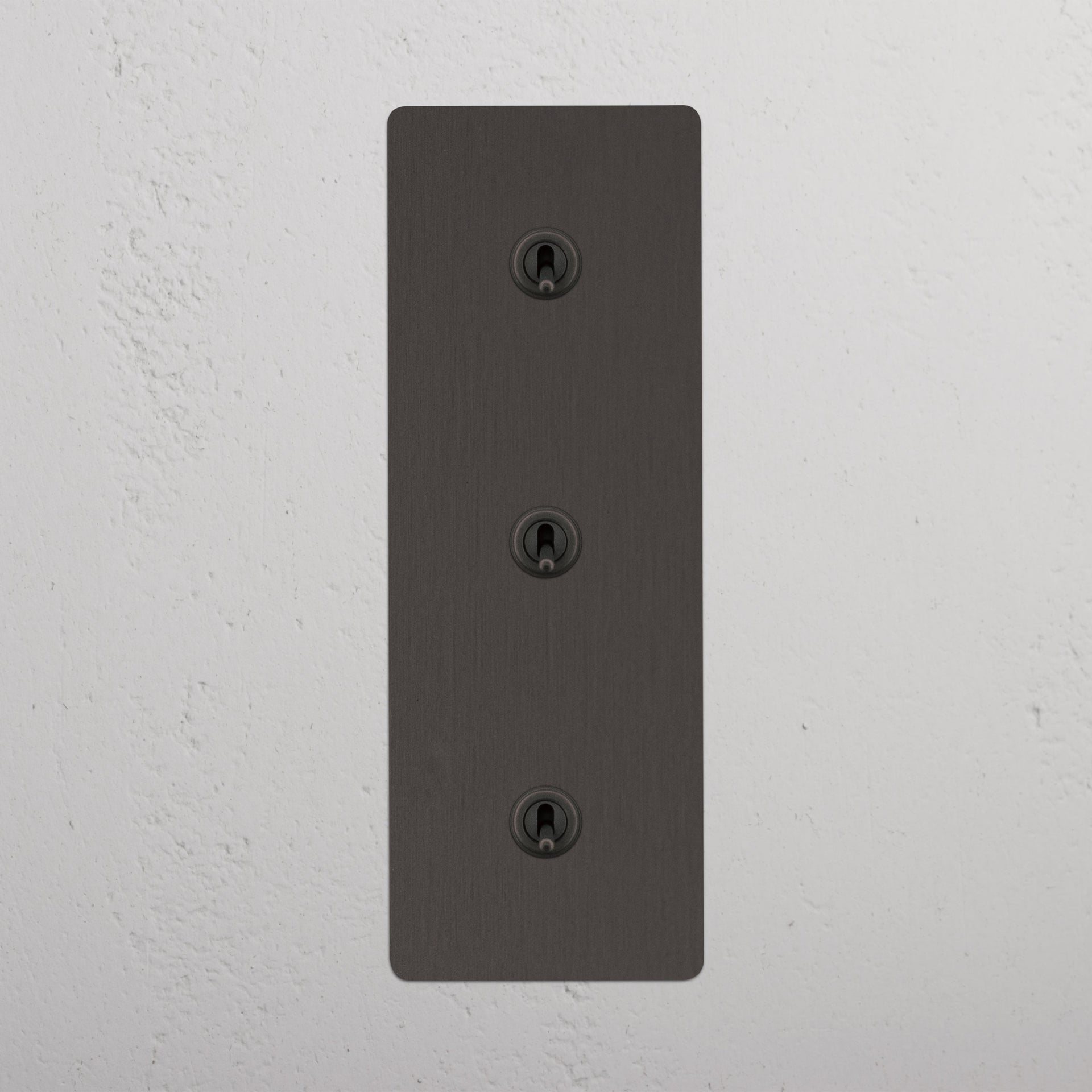 Triple 3x Vertical Toggle Switch