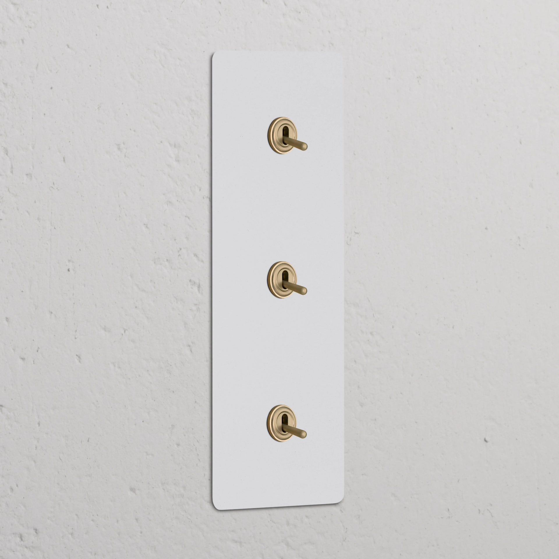 Triple 3x Vertical Toggle Switch