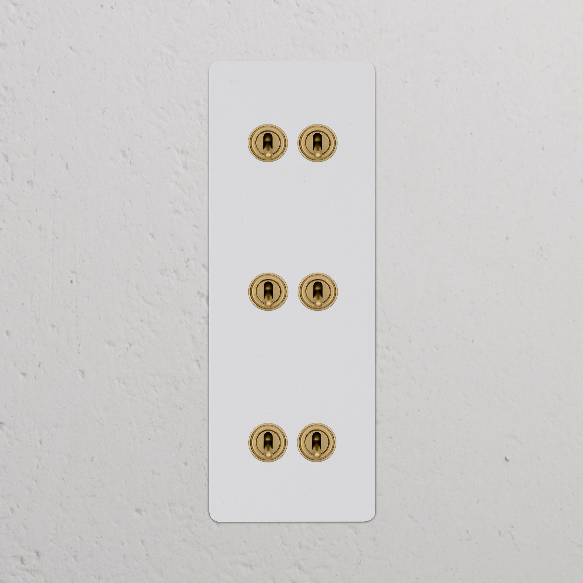 Triple 6x Vertical Toggle Switch