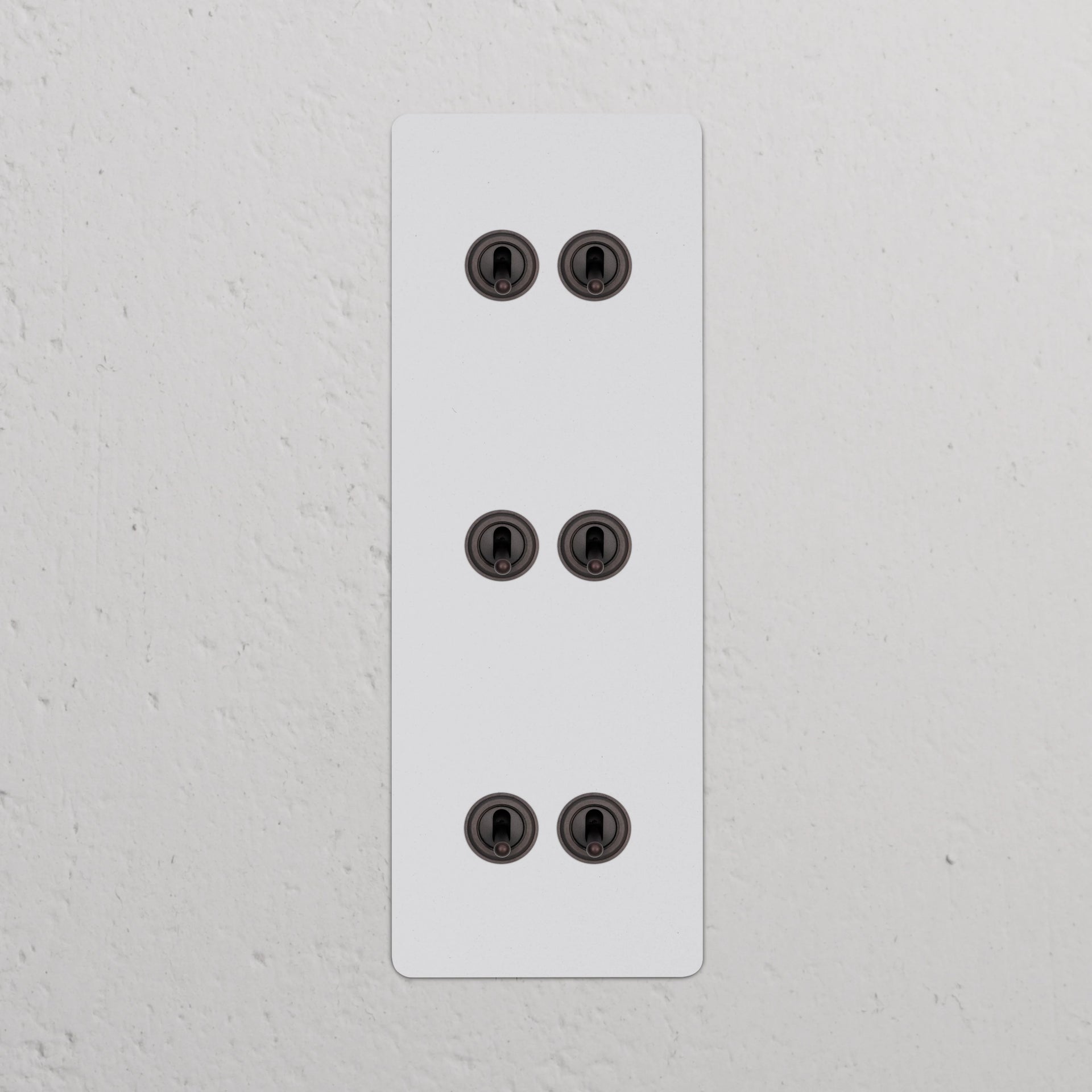 Triple 6x Vertical Toggle Switch