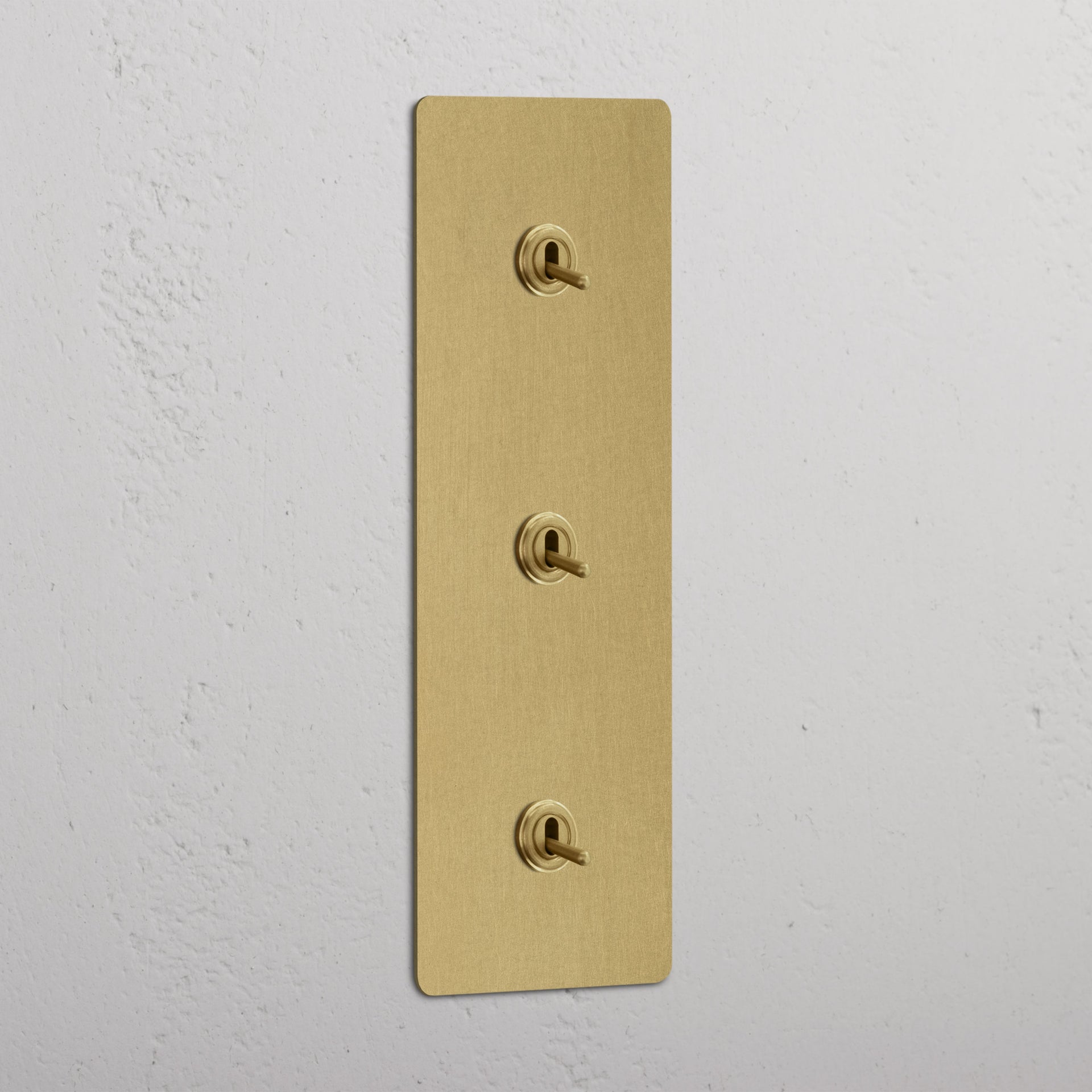 Triple 3x Vertical Toggle Switch