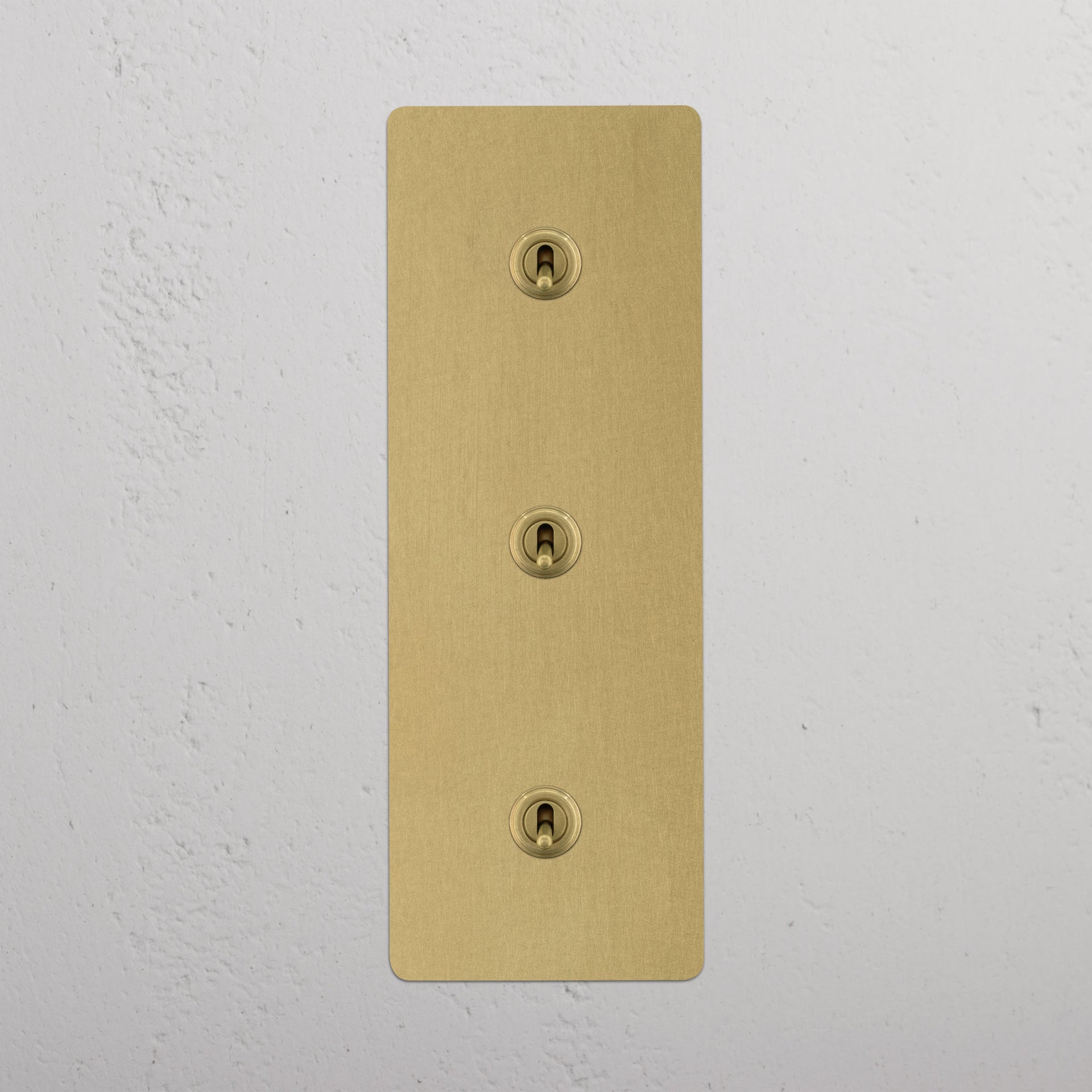 Triple 3x Vertical Toggle Switch