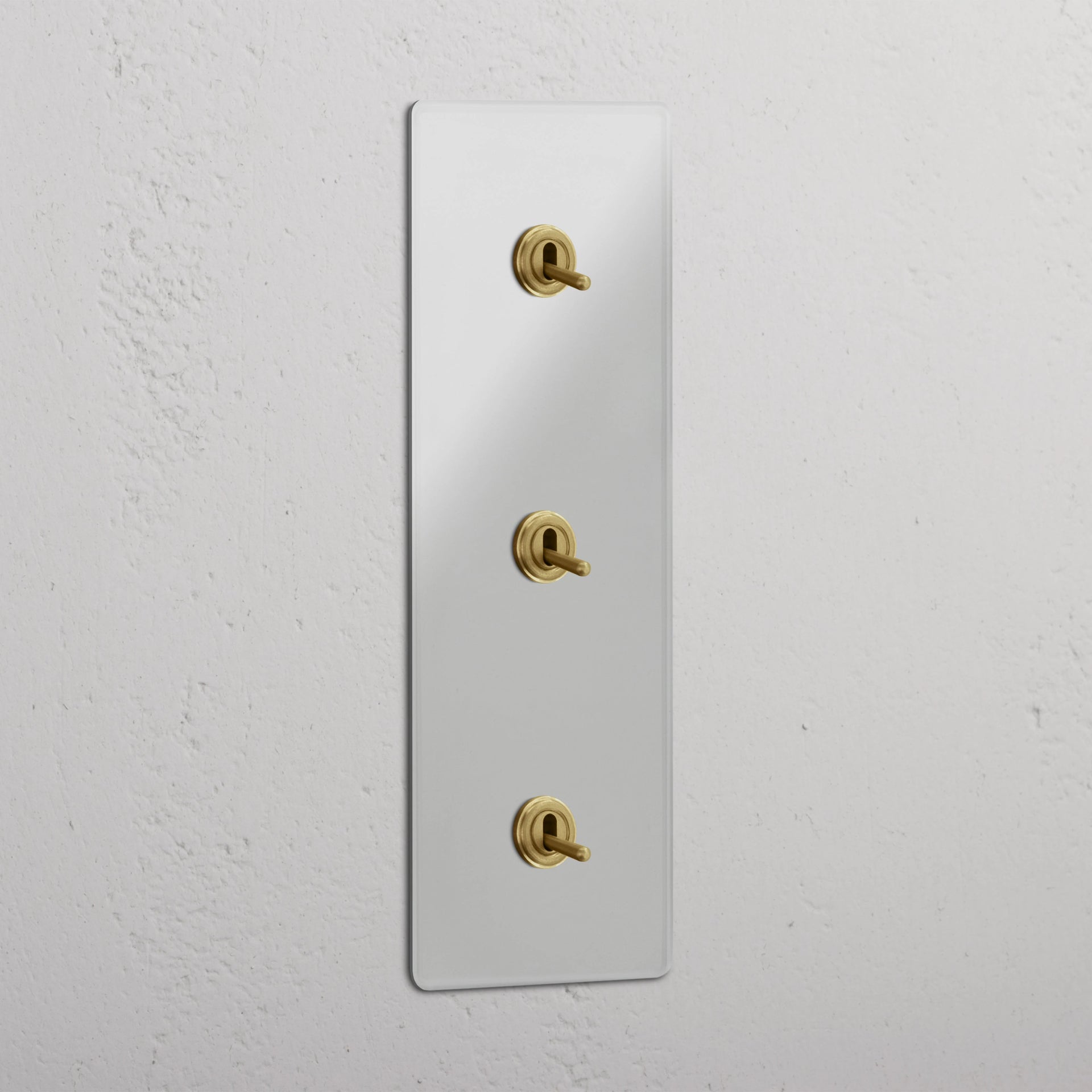 Triple 3x Vertical Toggle Switch