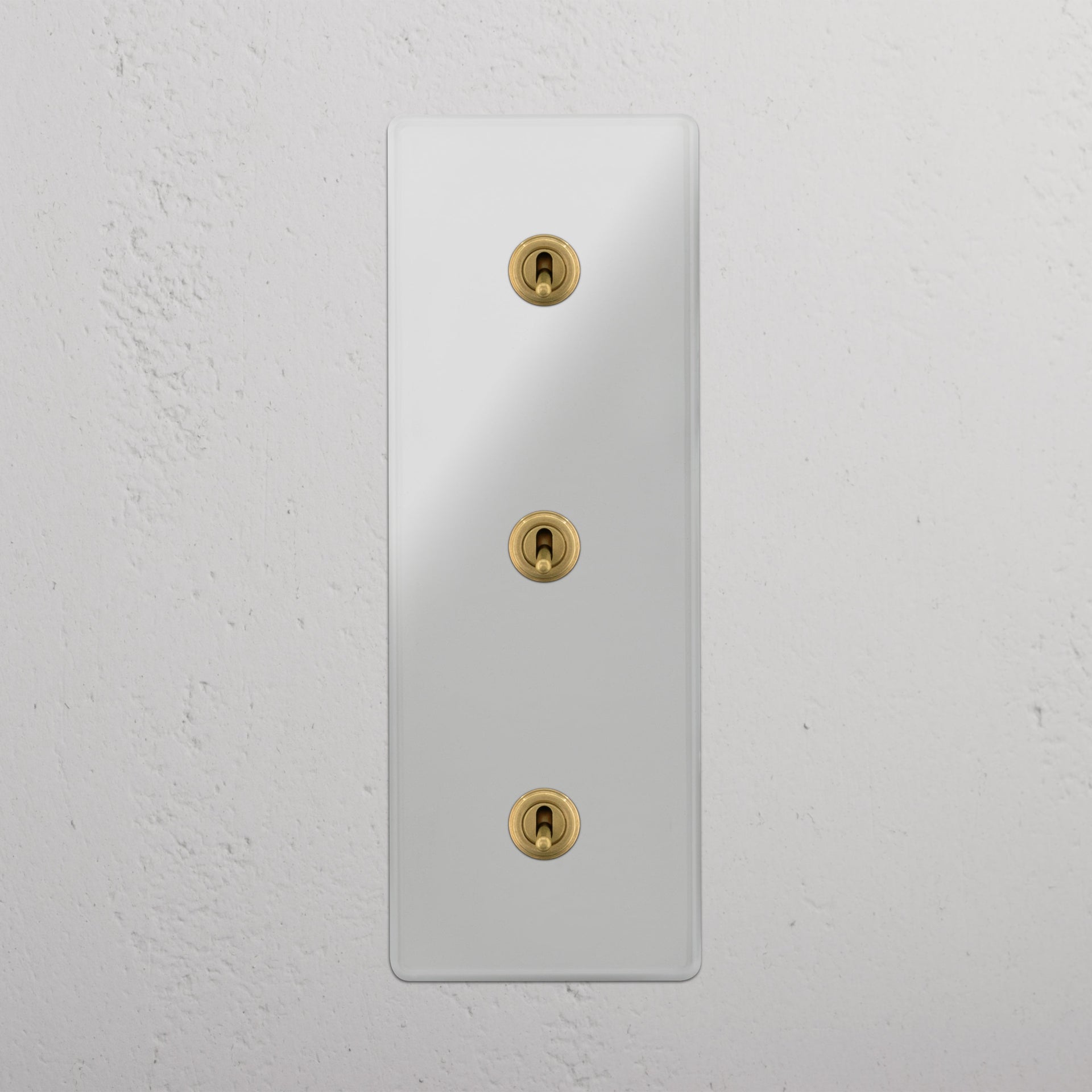Triple 3x Vertical Toggle Switch
