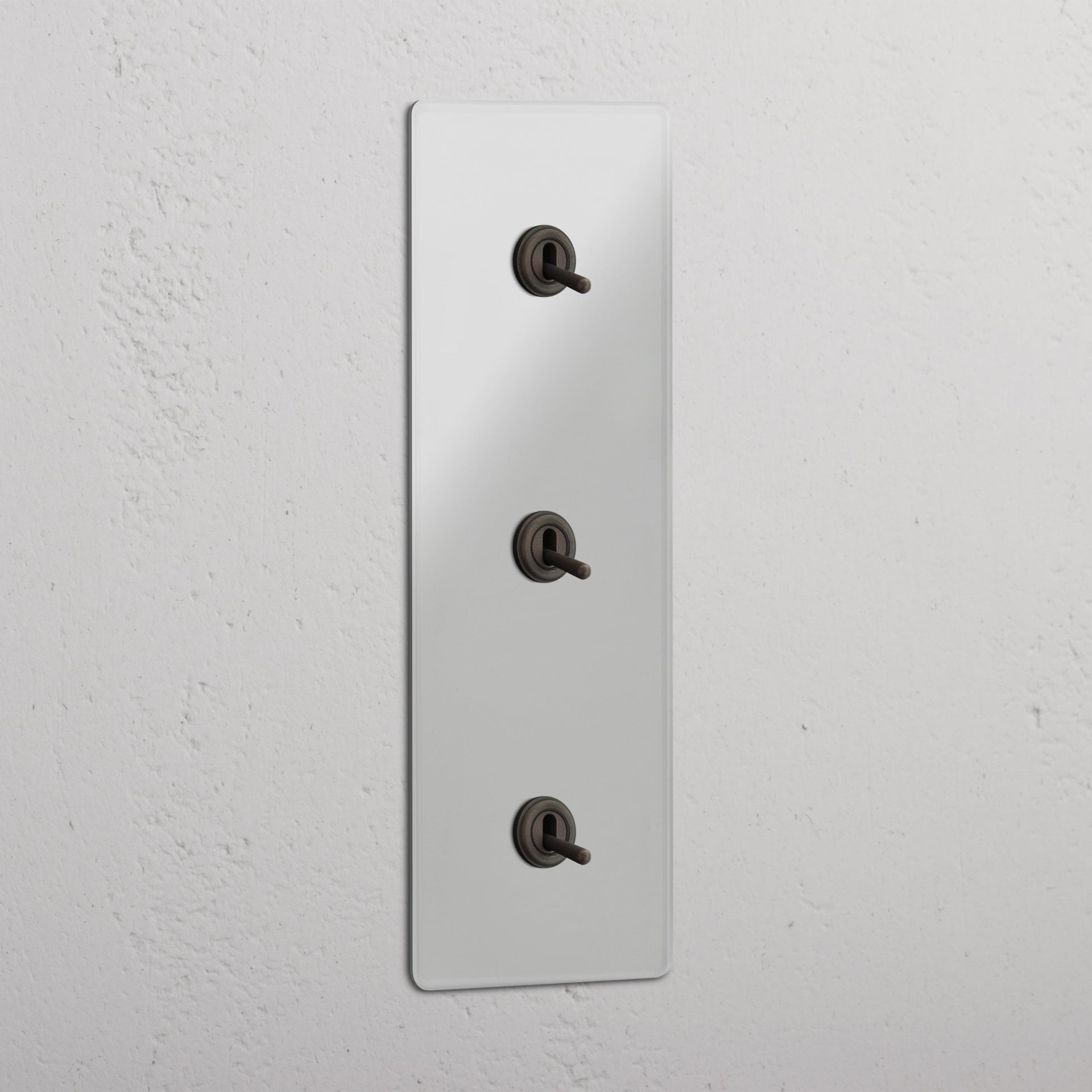 Triple 3x Vertical Toggle Switch