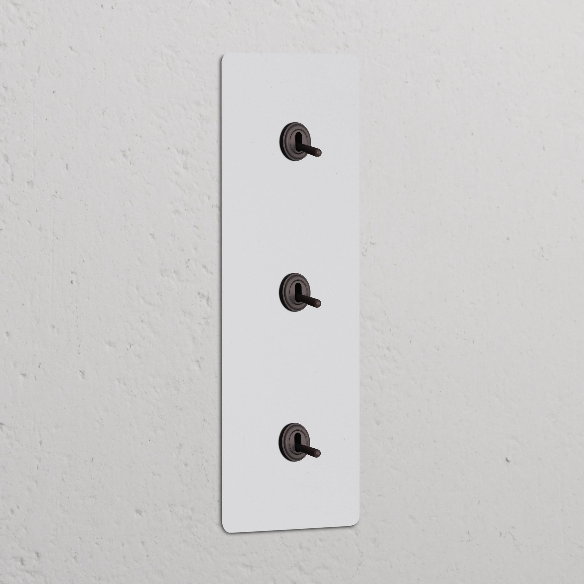 Triple 3x Vertical Toggle Switch