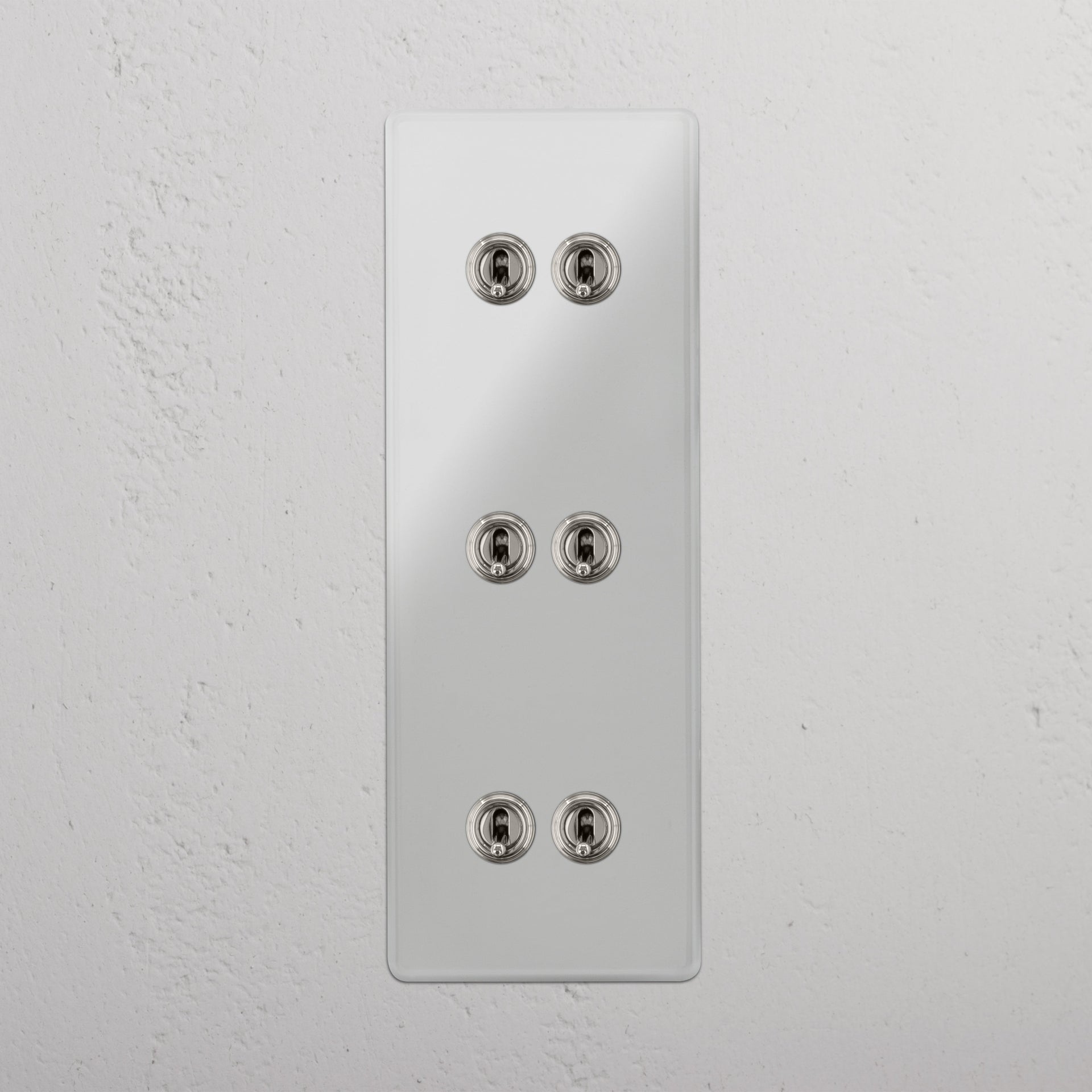 Triple 6x Vertical Toggle Switch