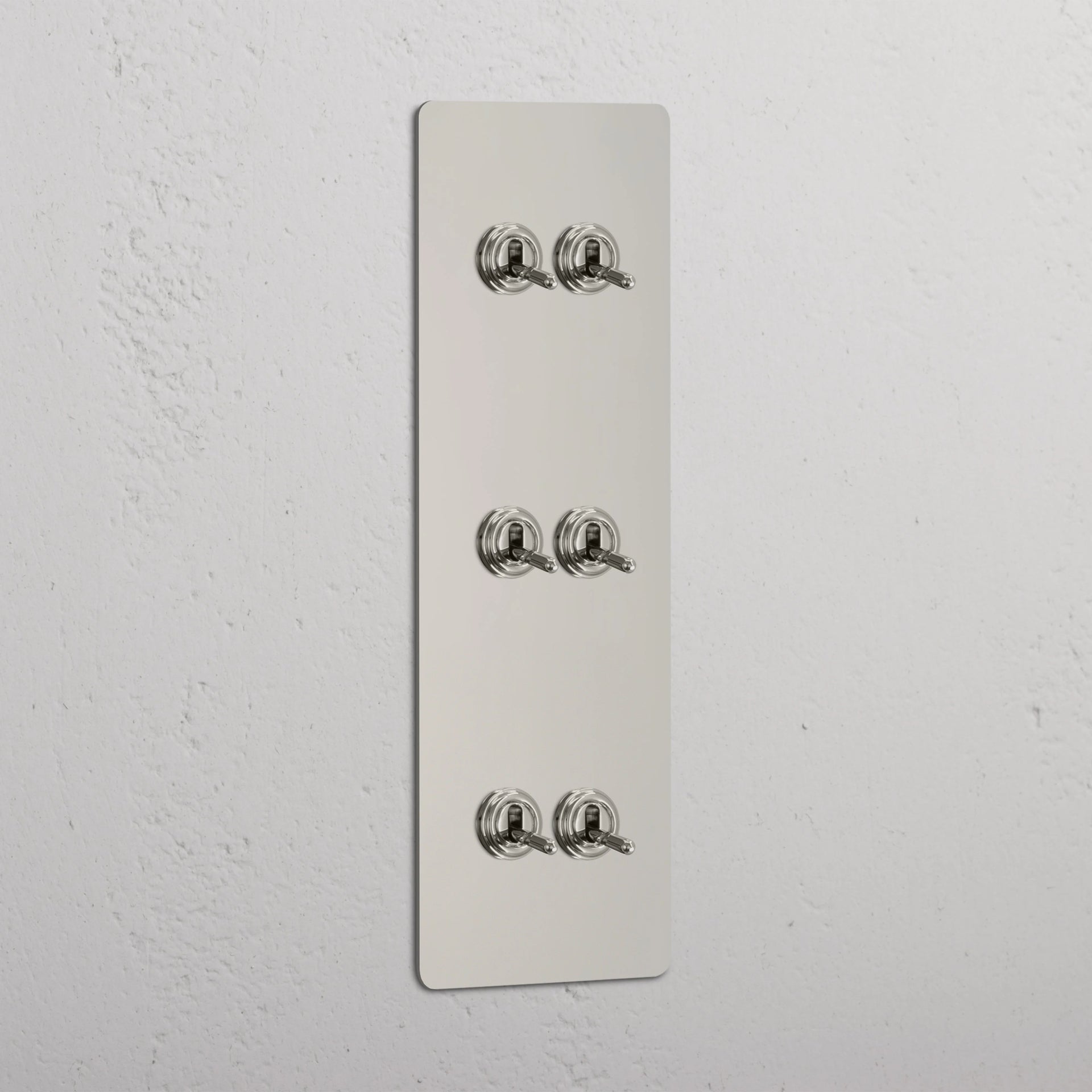 Triple 6x Vertical Toggle Switch