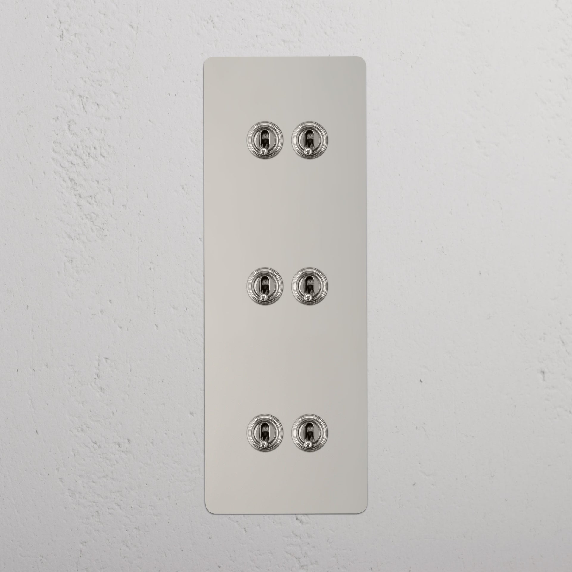 Triple 6x Vertical Toggle Switch